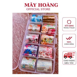 Foil hoa dán móng nail