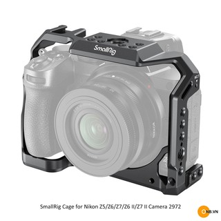 SmallRig 2972 Khung bảo vệ - Hỗ trợ quay cho dòng máy ảnh Nikon Z5/ Z6 / Z7 / Z6II / Z7II