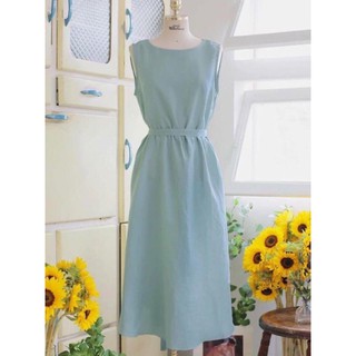 Đầm váy freesize nút sau 3 màu