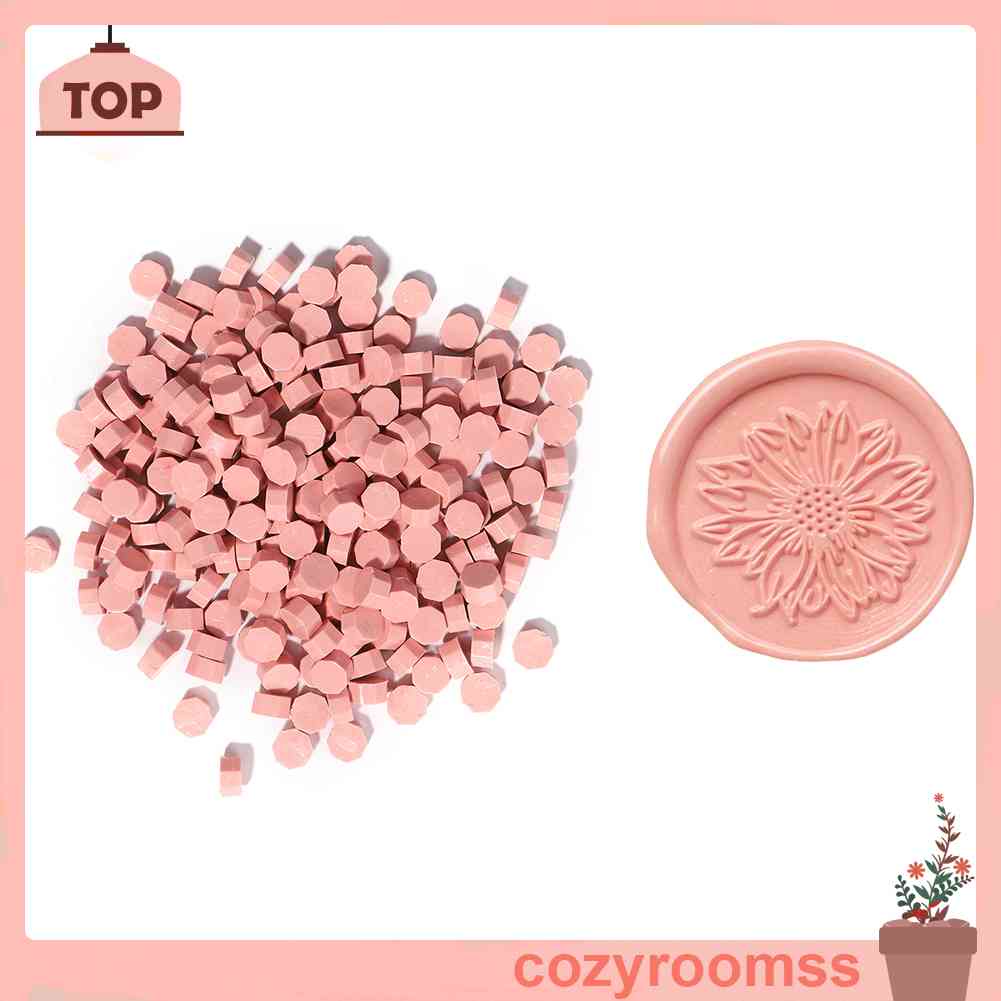 Set 100 Hạt Đóng Dấu Bát Giác Phong Cách Retro