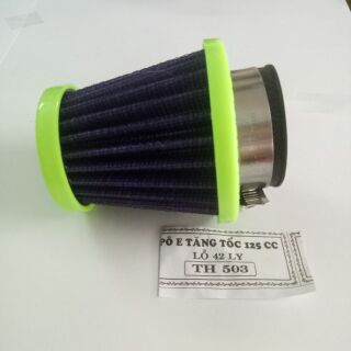 Pô E lọc gió tăng tốc 125cc 42ly