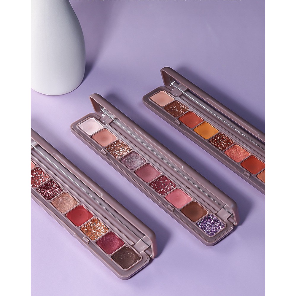 (Hàng Mới Về) Bảng Phấn Mắt 9 Màu Alimama - Lameila 3600 | BigBuy360 - bigbuy360.vn