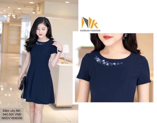 ĐẦM XOÈ CHÉO THÂN VẠT LỆCH