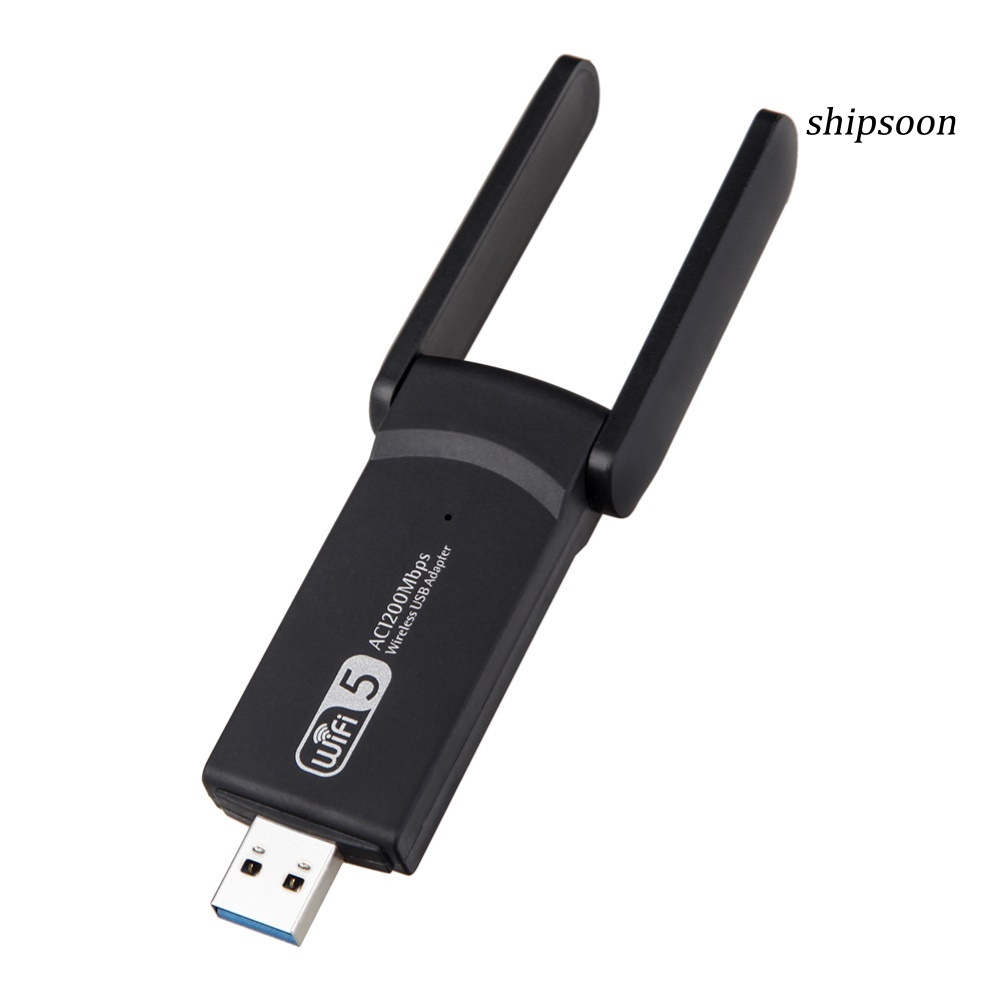 Ăng Ten Thu Sóng Wifi Băng Tần Kép Cổng Usb 3.0 Ssn - 1200mbps 2.4 / 5g | BigBuy360 - bigbuy360.vn