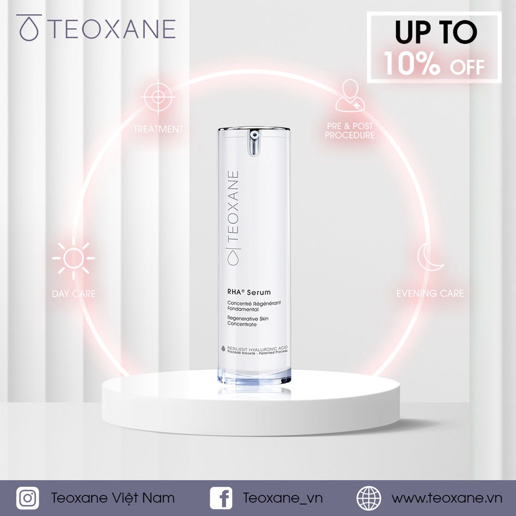 Serum dưỡng ẩm và trẻ hóa da Teoxane RHA Serum