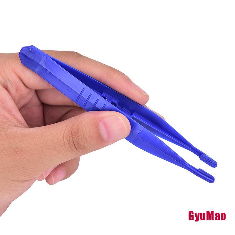 Bộ 10 Nhíp Nhựa Nhỏ Dùng Một Lần Chuyên Dụng Cho Sơ Cứu