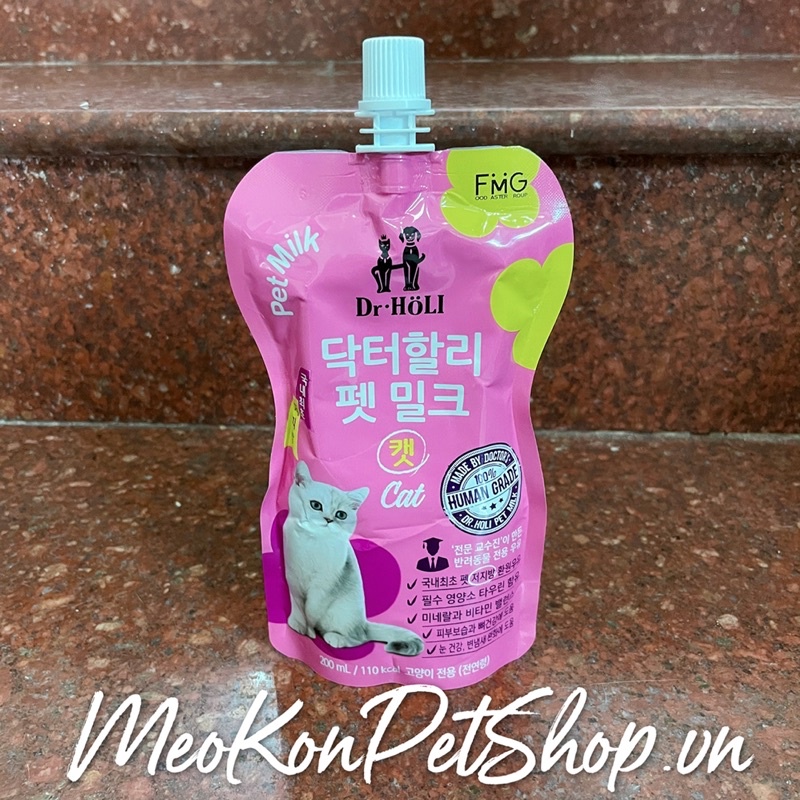 Sữa dành cho mèo Dr.Holi Cat 200ml