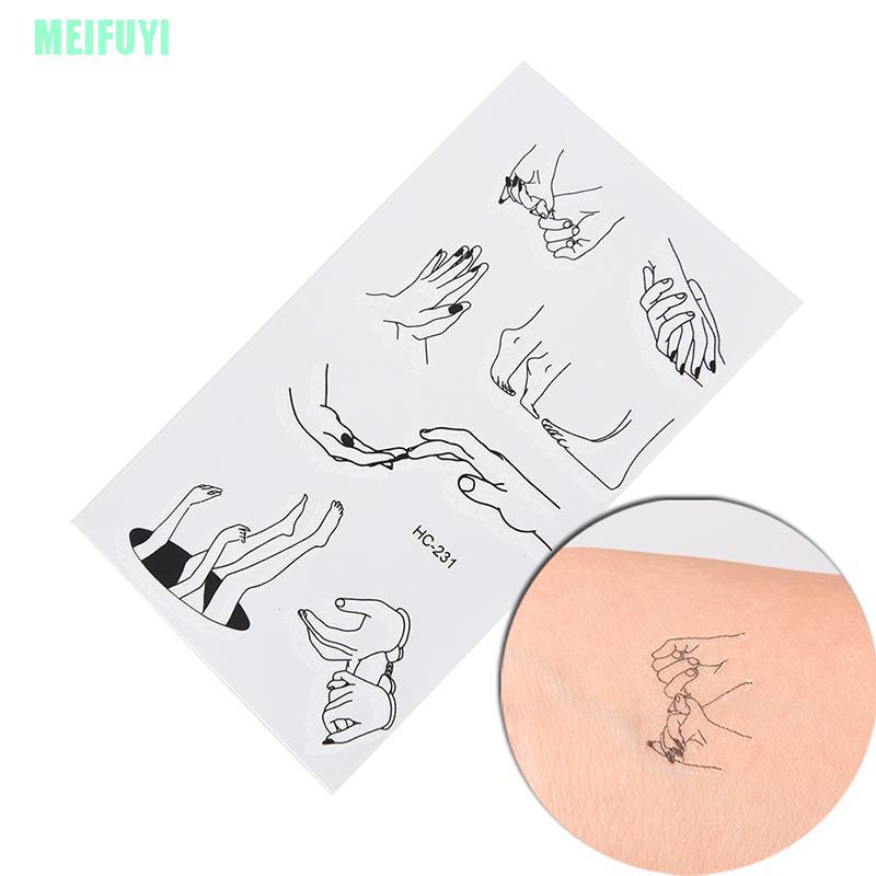 (Hàng Mới Về) Hình Xăm Dán Ngón Chân Gợi Cảm Chống Nước