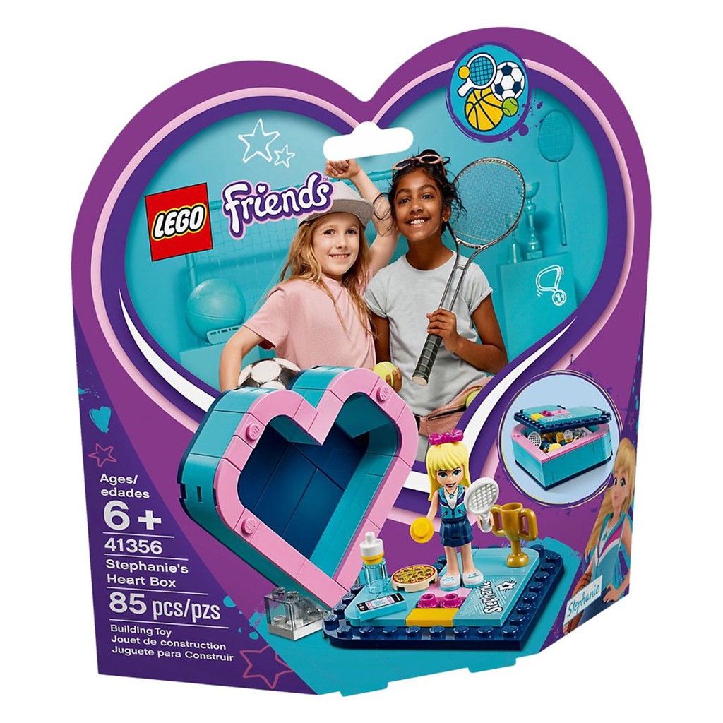 Mô hình Lego Friends - Chiếc Hộp Trái Tim Của Stephanie 41356