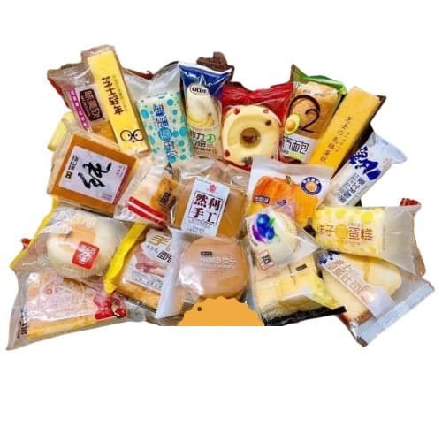 THÙNG 2.2KG  BÁNH MIX VỊ ĐÀI LOAN KHẢNG 31 CHIẾC ĐA DẠNG VỀ HƯƠNG VỊ