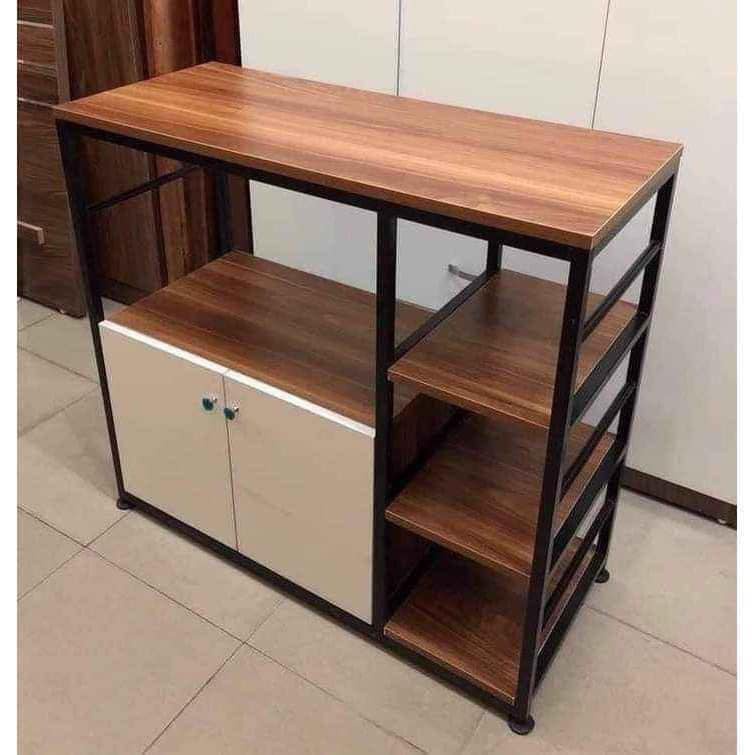 Kệ 5 Ngăn Có Cánh Tủ