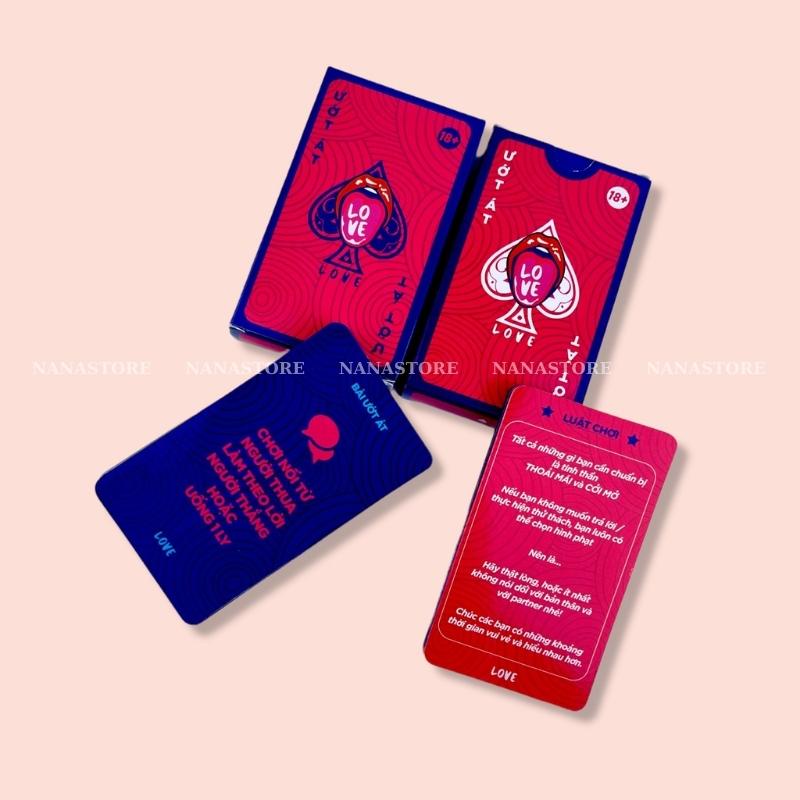Bài Drinking game Ướt Át 40 lá Trò chơi cặp đôi hâm nóng tình cảm