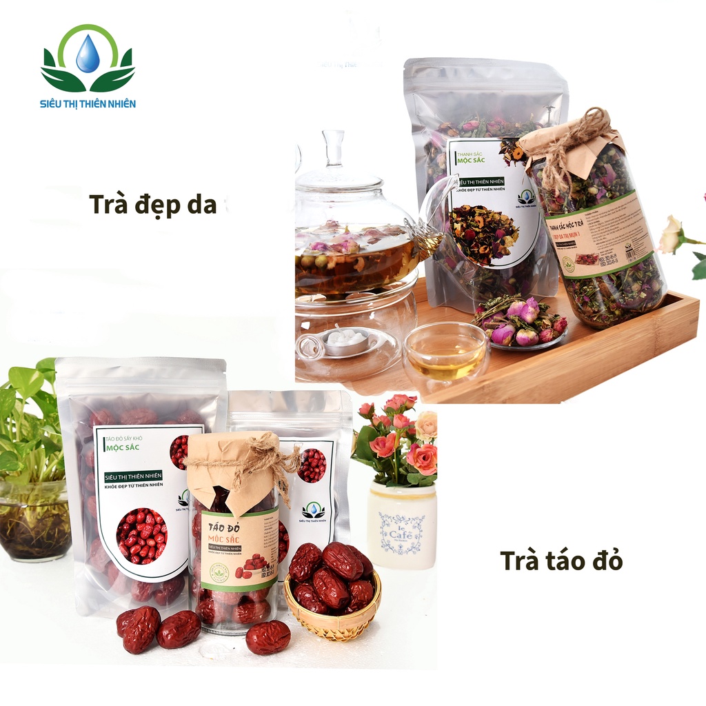 Trà táo đỏ, Trà đẹp da Mộc Sắc
