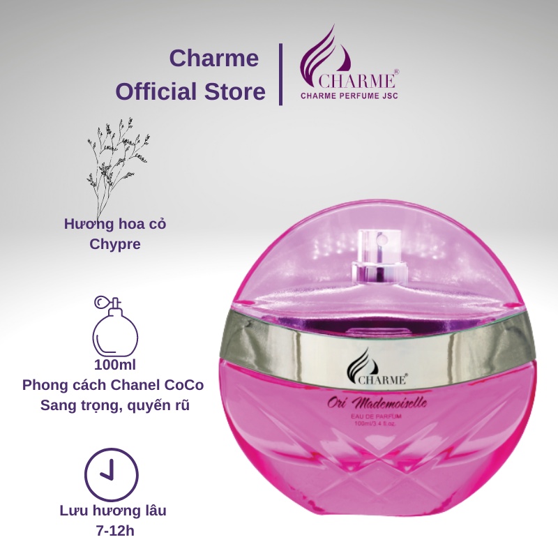 Nước hoa Charme Ori Mademoiselle 100ml