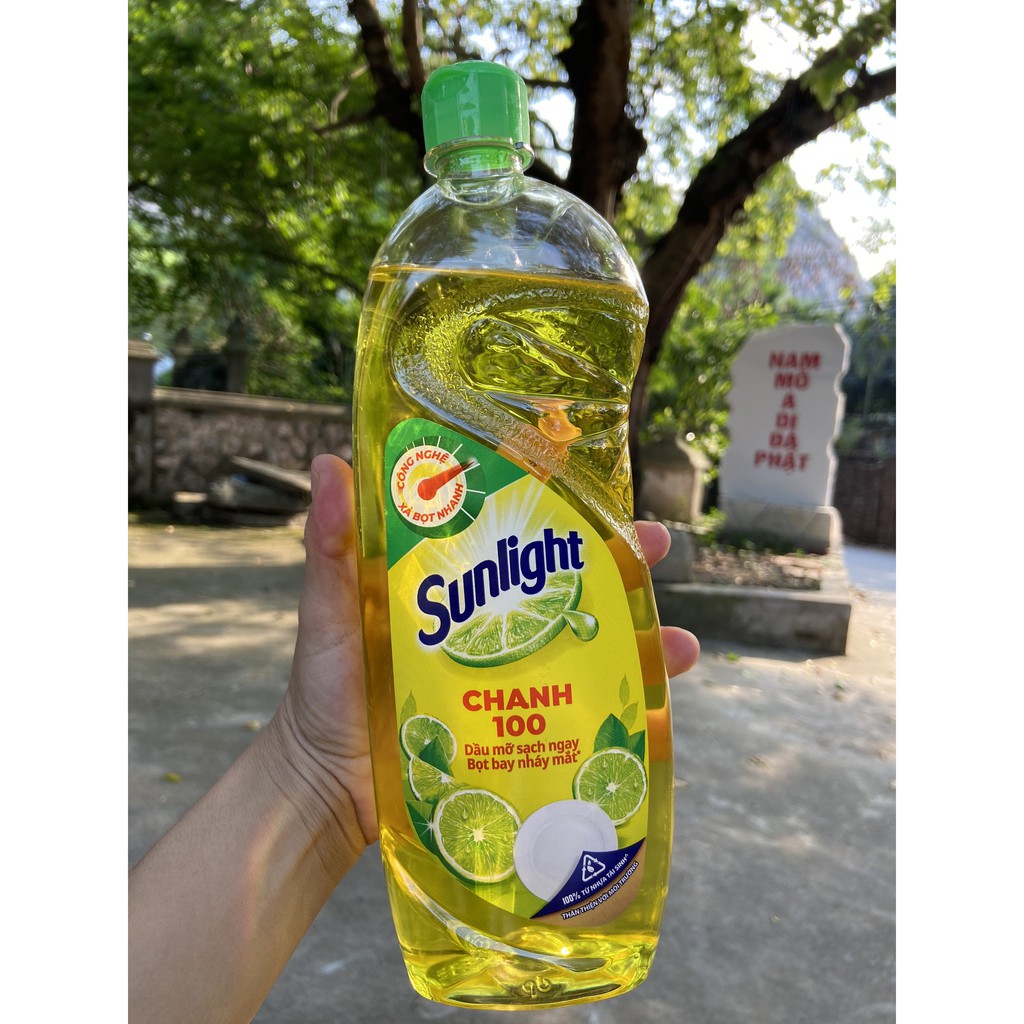 NƯỚC RỬA CHÉN SUNLIGHT EXTRA CHANH BẠC HÀ 750ML