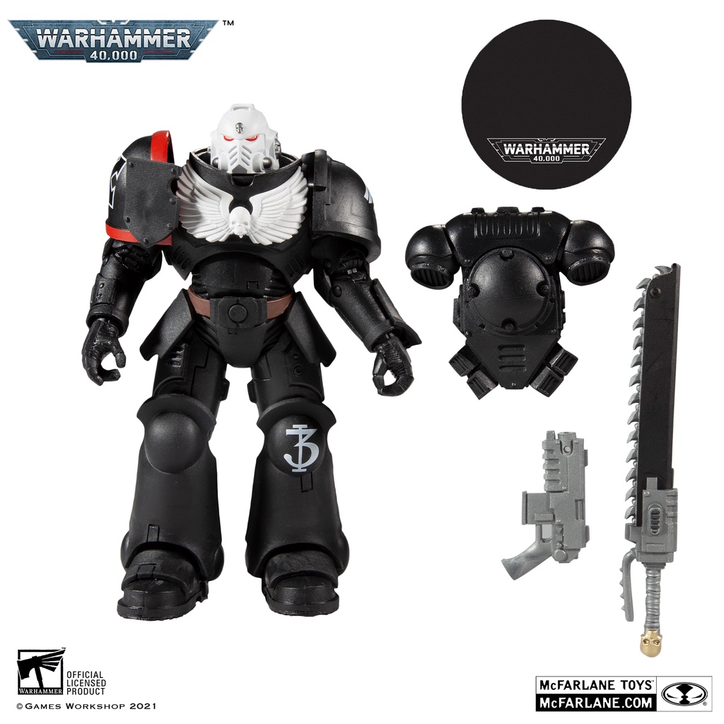 Mô hình McFarlane🦇Warhammer 40,000 7-inch🦇Raven Guard Veteran Sergeant - Gamestop Exclusive