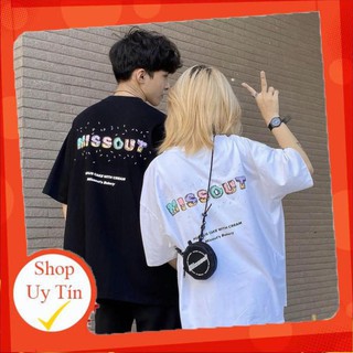 [YÊU THÍCH] Áo Thun In Chữ BAKERY MISSOUT 4 Màu Unisex