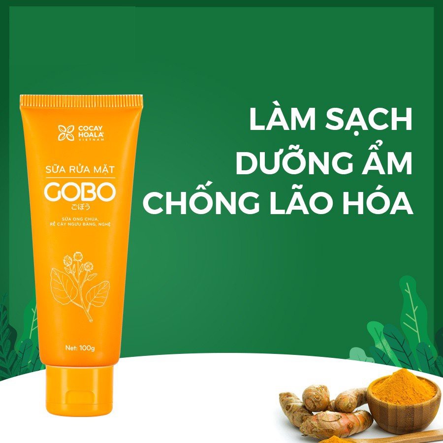 Gel tẩy da chết cà phê Cỏ Cây Hoa Lá giúp nhẹ nhàng lấy đi lớp da chết mà không gây bào mòn da và khô da 100gr.