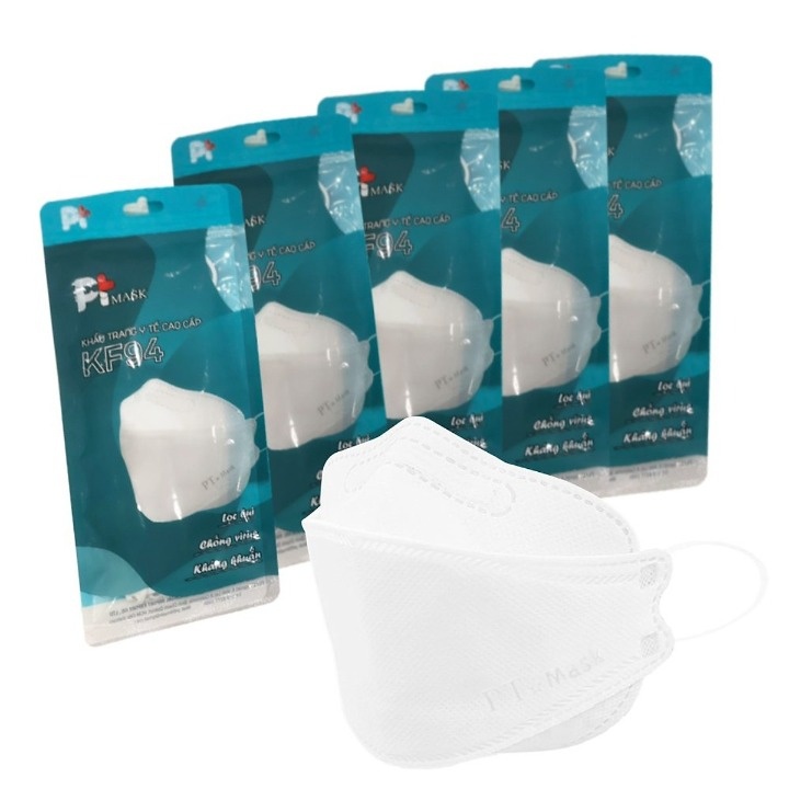 {CHÍNH HÃNG} Khẩu trang 4D KF94 PT Mask cao cấp