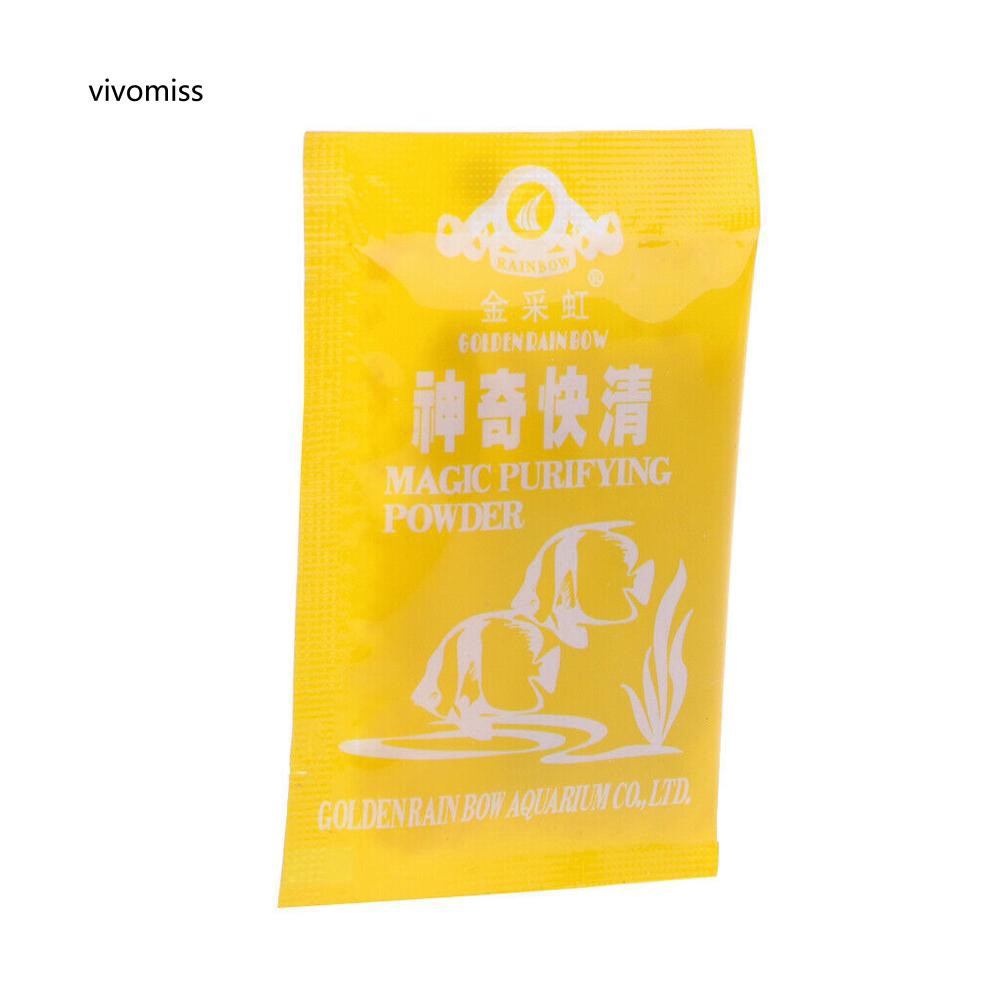 Bộ 5 túi bột làm sạch nước bể cá