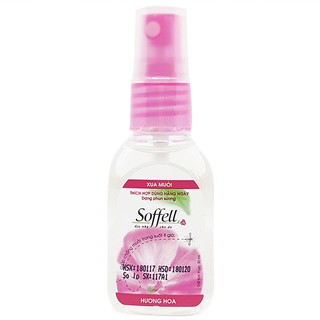 Kem chống muỗi xua muỗi dạng xịt phun sương Soffell Sofell Softfell Softfel chai 30ml