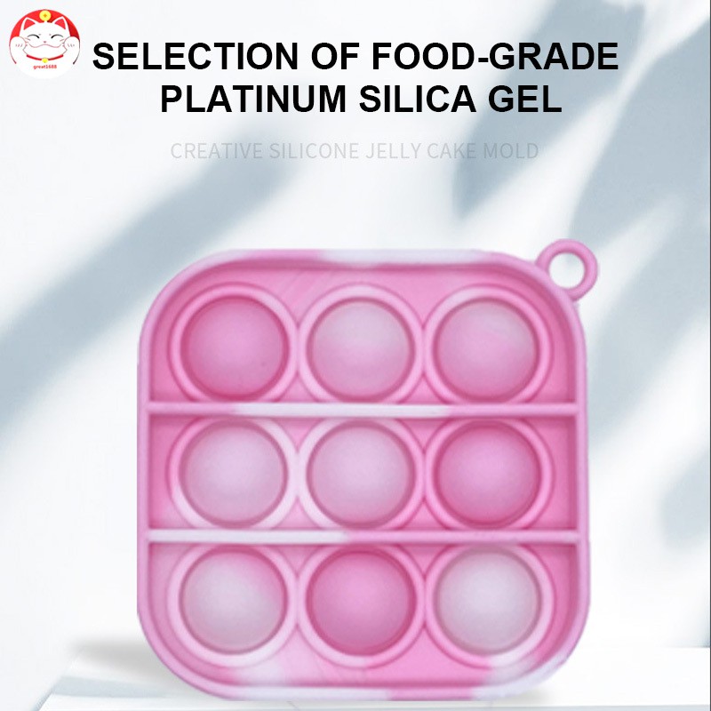 Móc Khóa Silicone Nhiều Màu Sắc