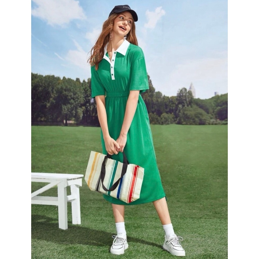 Đầm Hobbs Cổ Polo