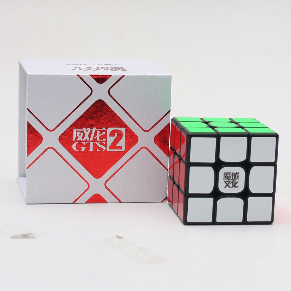 Khối Rubik Moyu Weilong Gts V2 3x3 X 3 Đồ Chơi Rèn Luyện Trí Thông Minh Đen