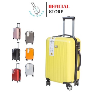 Vali nhựa du lịch giá rẻ có tay cầm và tay kéo size 20inch và size 24inch nhiều màu sắc bắt mắt vali-828