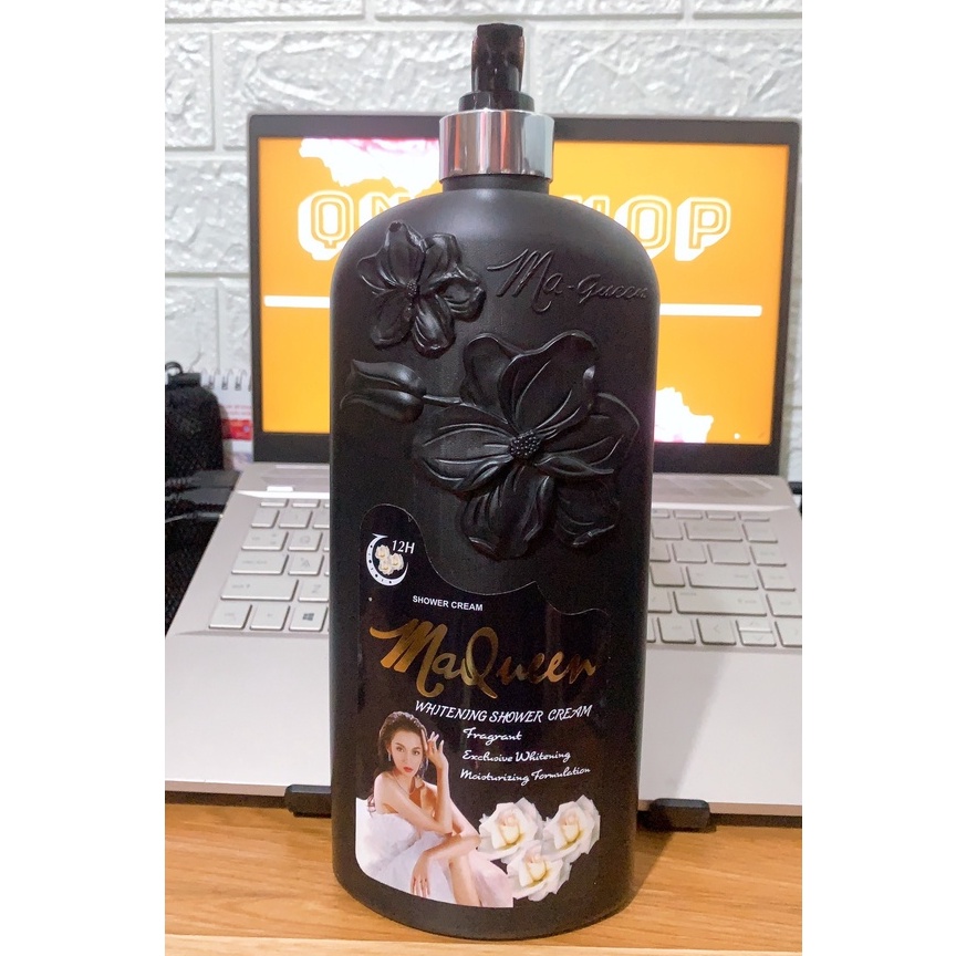 Sữa Tắm MaQueen Hương Nước Hoa Thái Lan 1200ml - Sữa Tắm Cao Cấp Dưỡng Ẩm, Trắng Da Mờ Thâm Toàn Thân