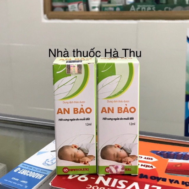 Dung dịch thảo dược An Bảo - bôi mụn, chữa vết muỗi sưng đỏ