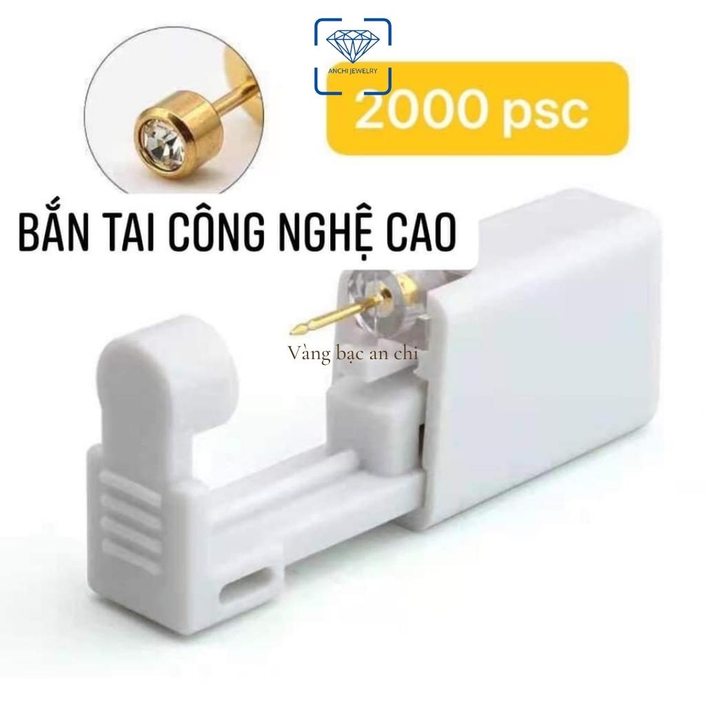 Dụng cụ tự bấm, xỏ lỗ tai có khuyên sẵn cho nam, nữ,e bé  không đau,Anchi jewelry