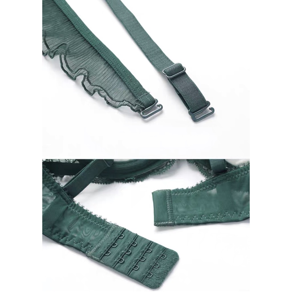 Bộ Đồ Lót Ren Mềm Sexy Có Gọng Đệm Mỏng Quai Bèo Siêu Xinh Lacy Bra - B01 | BigBuy360 - bigbuy360.vn