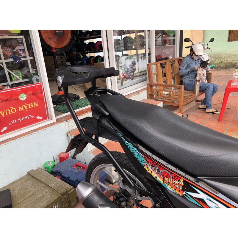 Baga Givi HRV cho Raider Fi, Satria