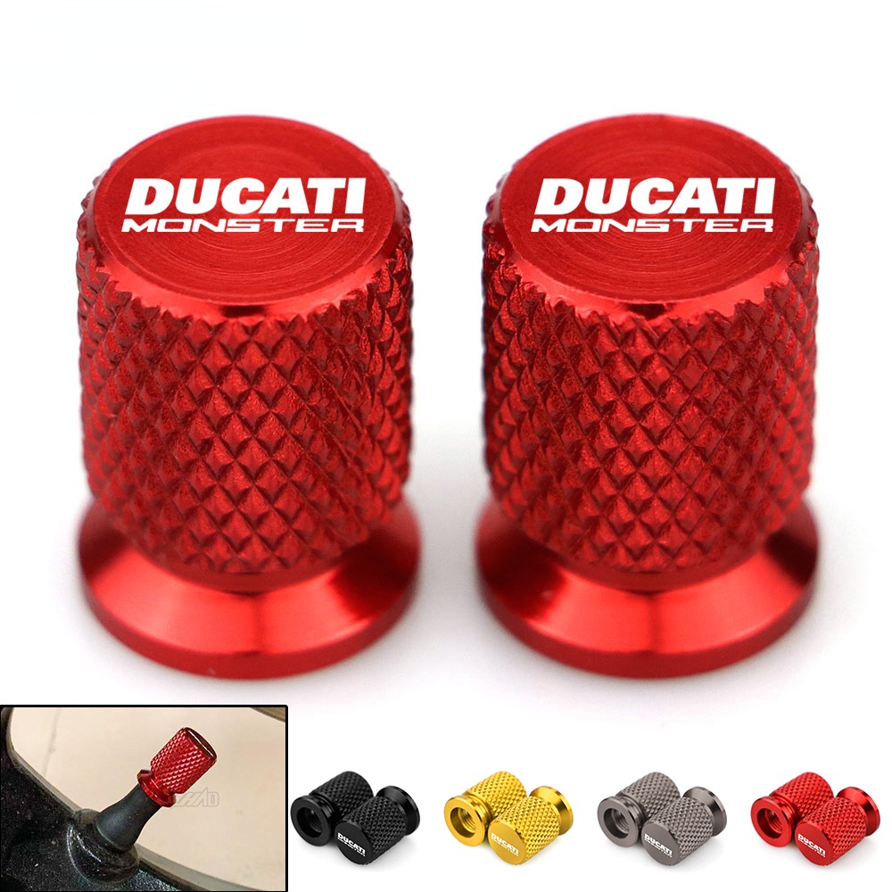 Nắp Van Bánh Xe Bằng Nhôm CNC Cho Ducati Monster 821 696 795 797 2013- 2016 2017 2018 2019