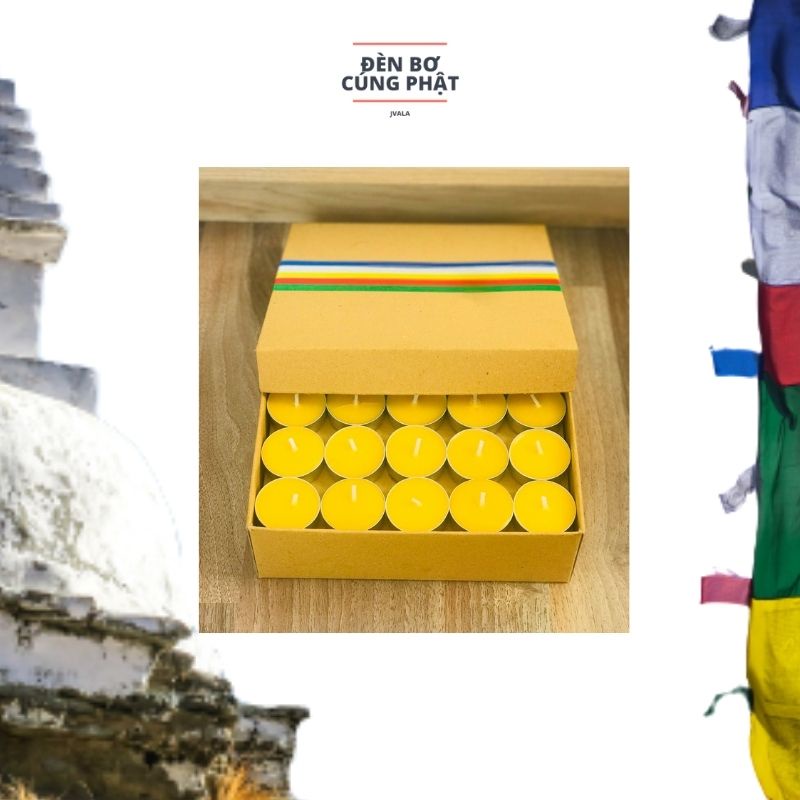 Đèn bơ cúng Phật JVALA - An Nhiên