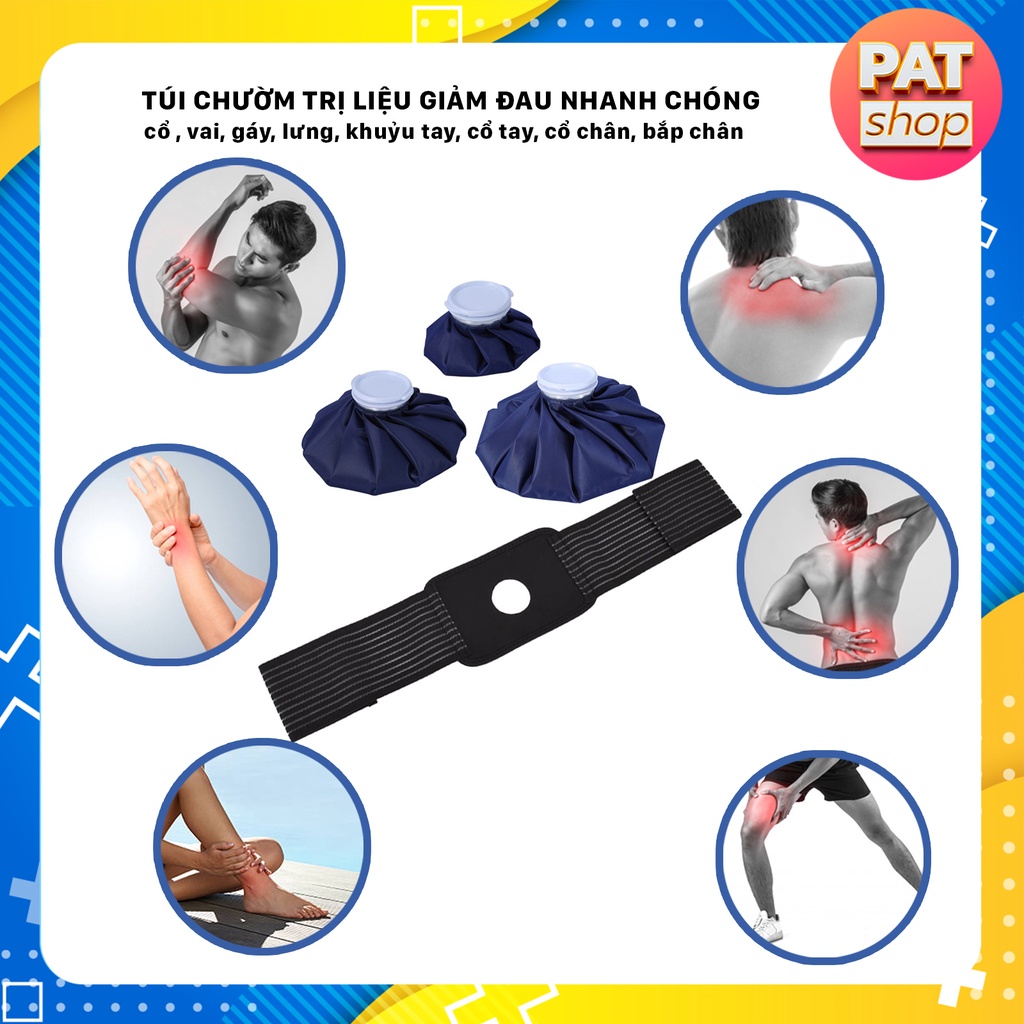 Túi Chườm Nóng Lạnh Hỗ Trợ Khi Chơi Thể Thao, Giảm Đau và Đai Quấn  #DaiTchuom-03