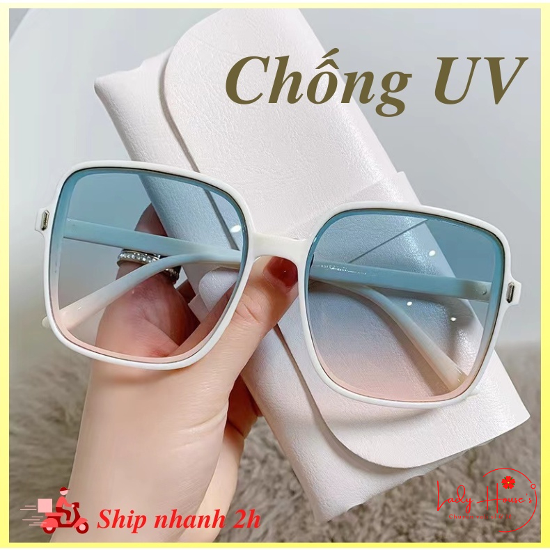 MẪU MỚI_ Kính Mát Đi Biển Chống Nắng Chống Tia UV Màu Sắc Trẻ Trung Thời Trang Unisex