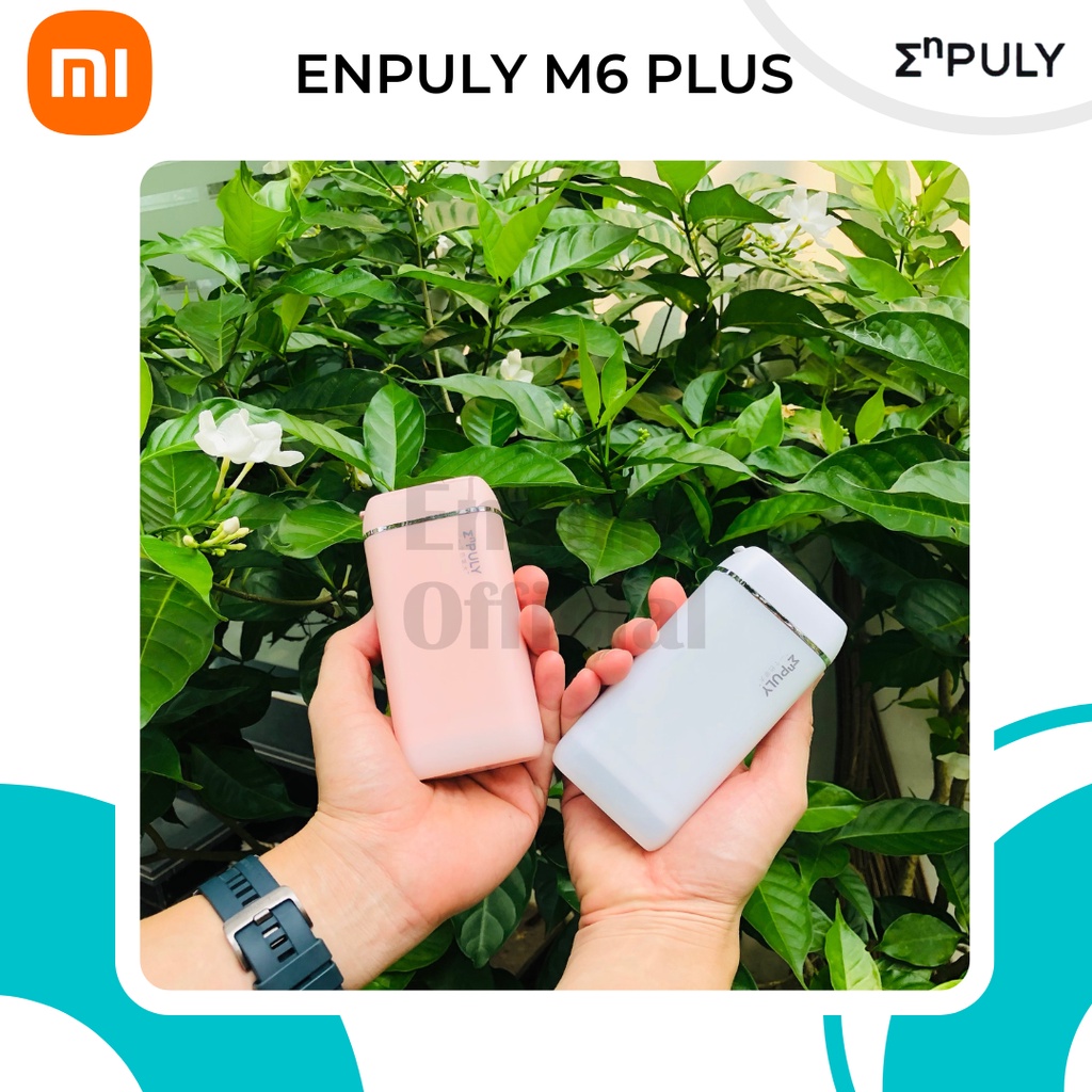 Máy tăm nước Xiaomi ENPULY M6,M6 Plus mini nhỏ gọn kháng nước IPX8 thuận tiện đi du lịch