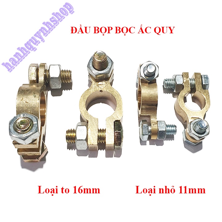 Đầu Bọp Bọc Cọc Bình Ắc Quy Đường Kính 11mm và 16mm loại tốt