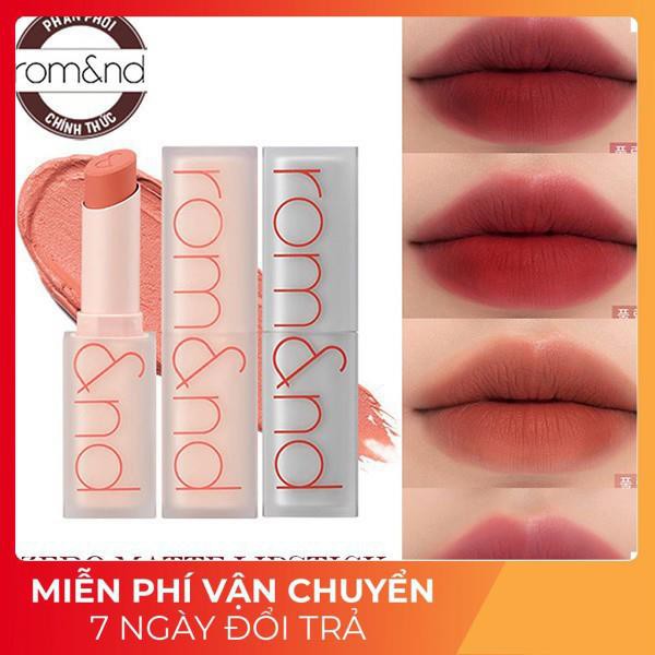 [CHÍNH HÃNG]Son thỏi lì Romand New Zero Matte Lipstick 3g | BigBuy360 - bigbuy360.vn