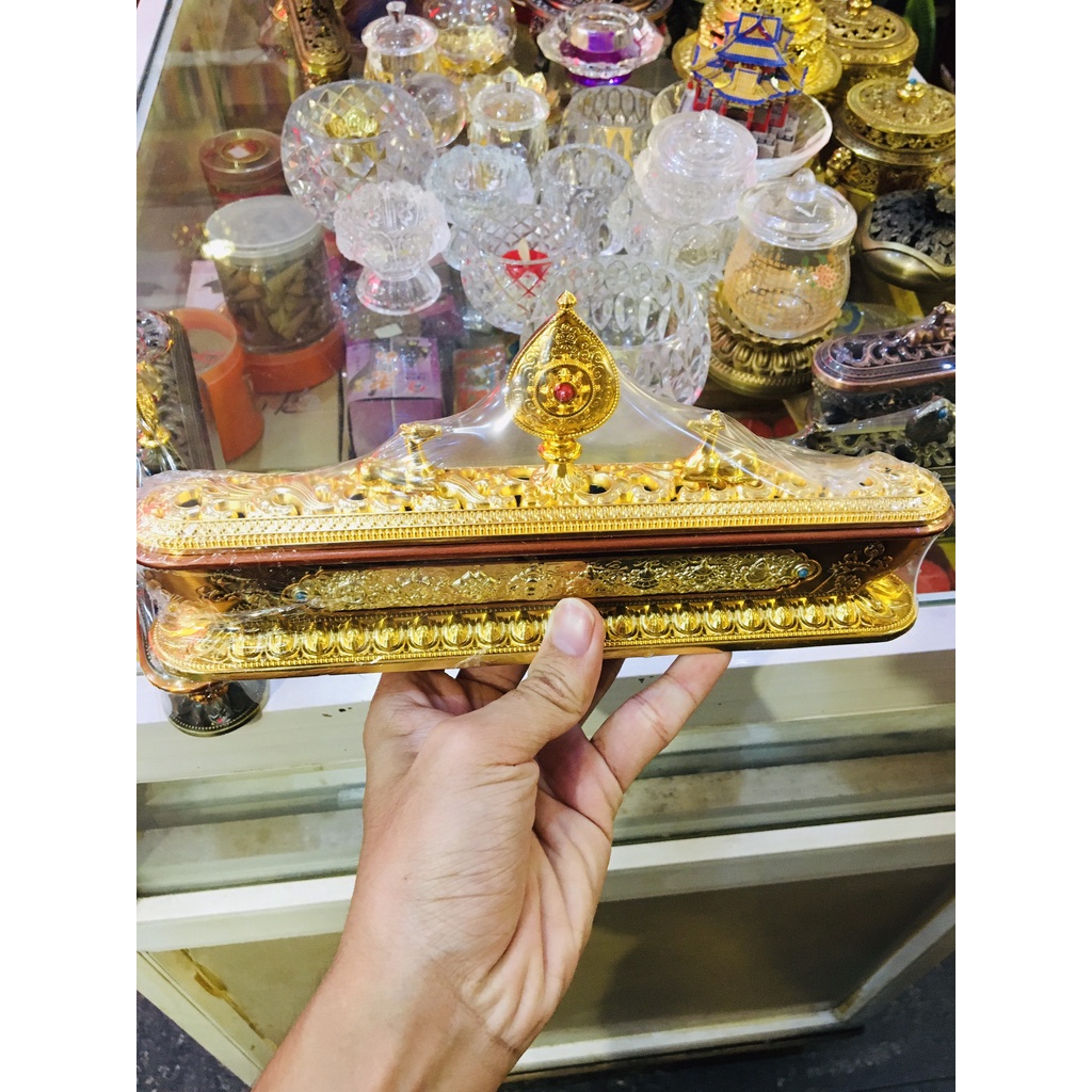 Lư Hương 25cm Nai Vàng đồng  -  Nhơn Phát