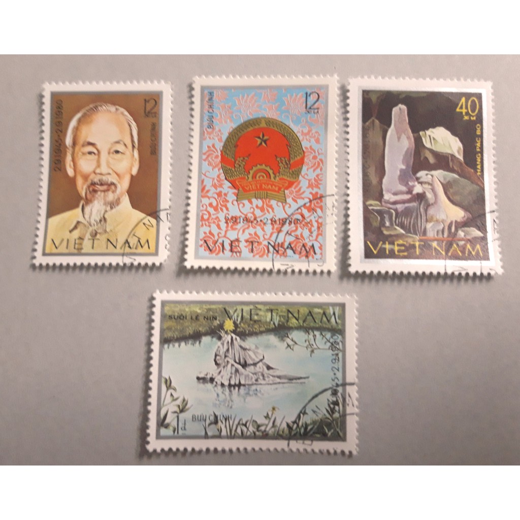 Tem sưu tập MS 370 Tem Việt Nam Kỷ niệm 35 năm Quốc khánh nước Cộng hoà xã hội chủ nghĩa Việt Nam 1980 ( 4 Tem )