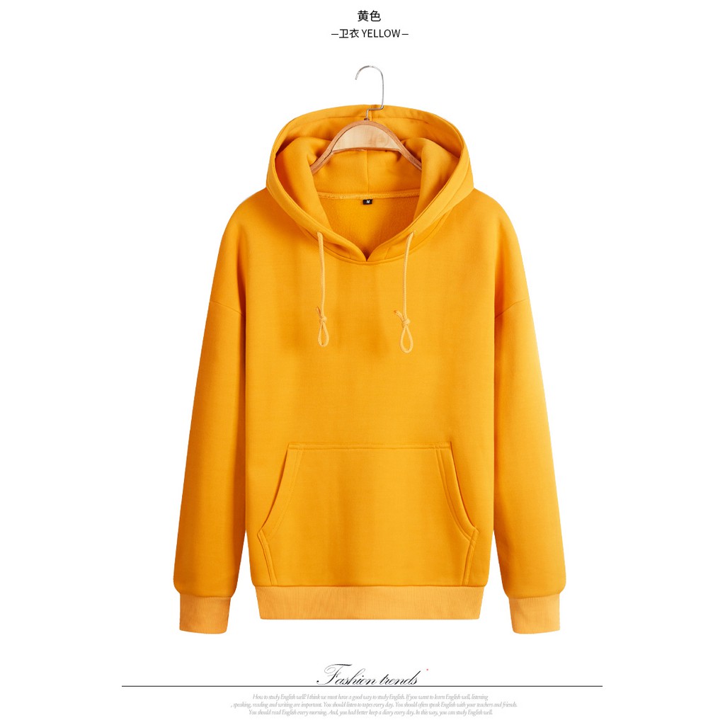 Áo hoodie thể thao có mũ cho nam thu đông 2018