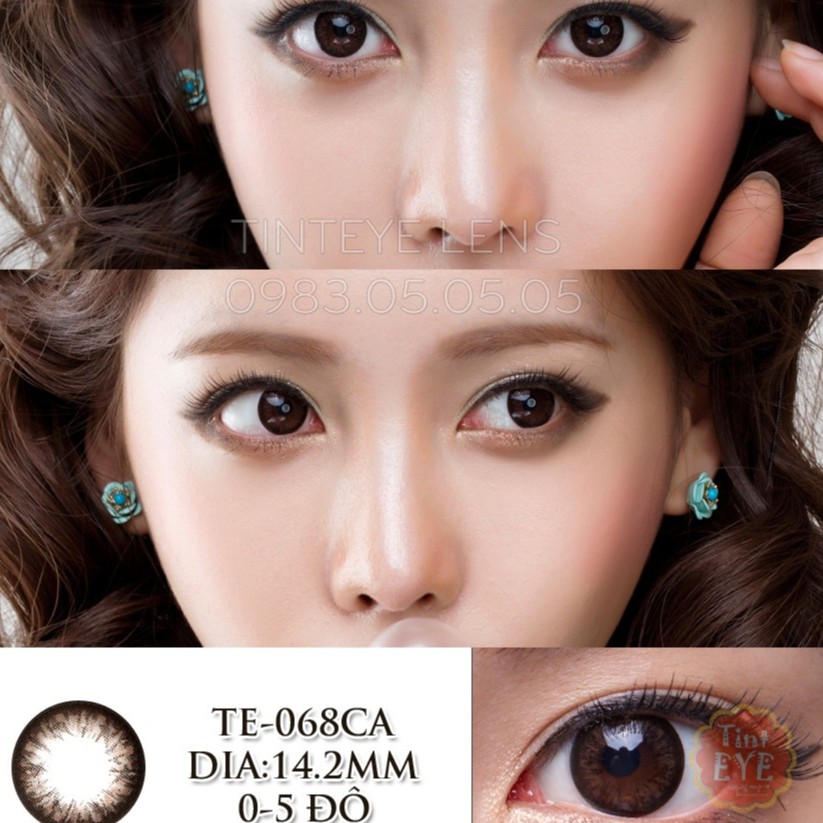 Kính Áp Tròng Dark Choco Tinteye Lens TE - 068CA