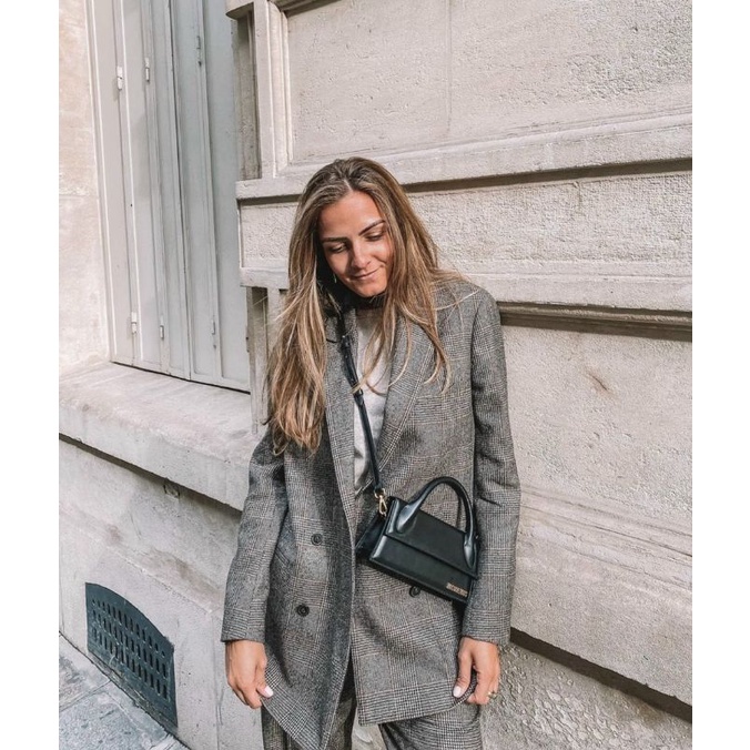 túi #jacquemus quai xách dáng ngang mới 22cm có hộp