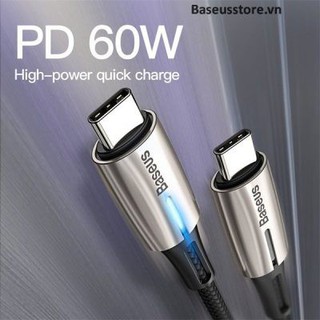 Cáp sạc nhanh & truyền Data Baseus 60w