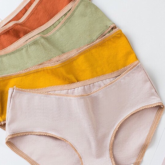 Quần Lót Cotton Sợi Bông Đa Sắc Cao Cấp