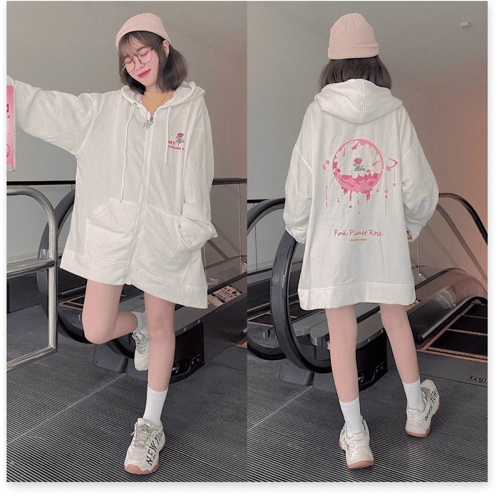 ÁO KHOÁC HOODIES DÂY KÉO NỮ XINH XẮN,CHẤT KIỆU VÃI THOÁNG MÁT CHO MÙA HÈ TRANG NEMO 36 FASHION