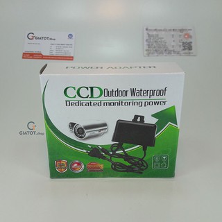 Hàng tốt có IC - nguồn camera 12V-2A chuẩn chống nước chuyên dụng